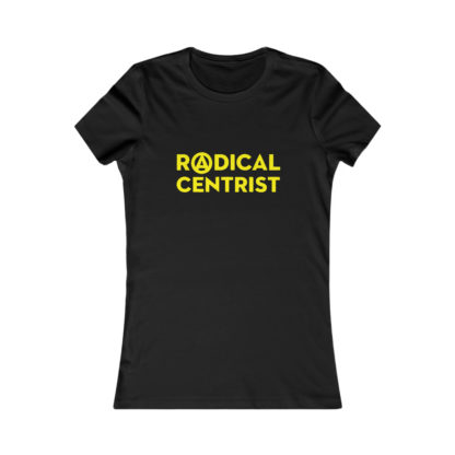 Radical Centrist - Women's Fitted Tee - Image 4