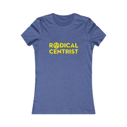 Radical Centrist - Women's Fitted Tee - Image 7