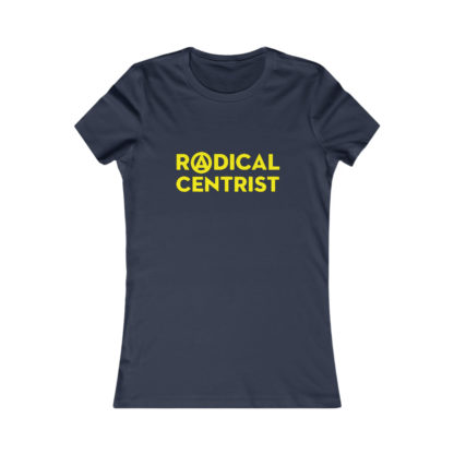 Radical Centrist - Women's Fitted Tee - Image 9