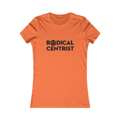 Radical Centrist - Women's Fitted Tee - Image 3