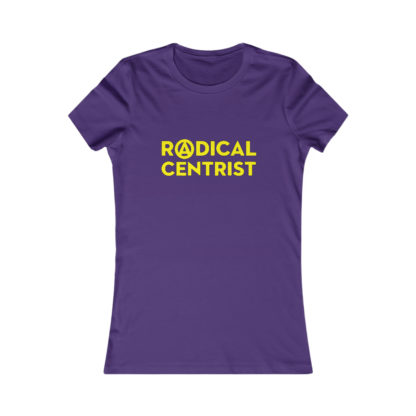 Radical Centrist - Women's Fitted Tee - Image 10