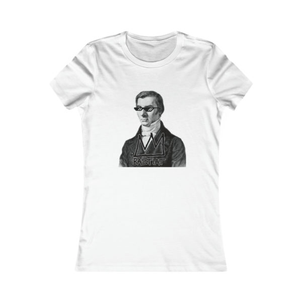 Bastiat - Deal With It - Women's Fitted Tee - Image 3