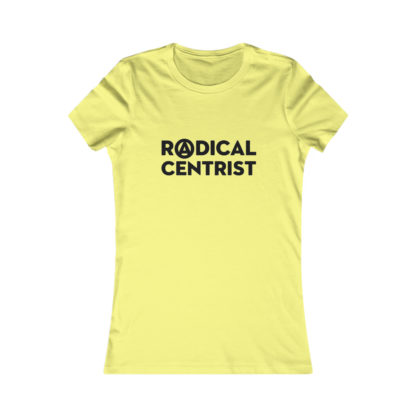 Radical Centrist - Women's Fitted Tee - Image 5